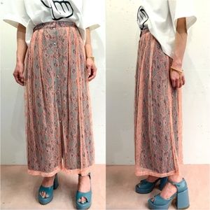 ROSEANNA Lace Uniq Mendes Midi Skirt